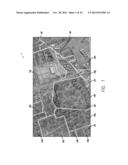 CUT-LINE STEERING METHODS FOR FORMING A MOSAIC IMAGE OF A GEOGRAPHICAL     AREA diagram and image