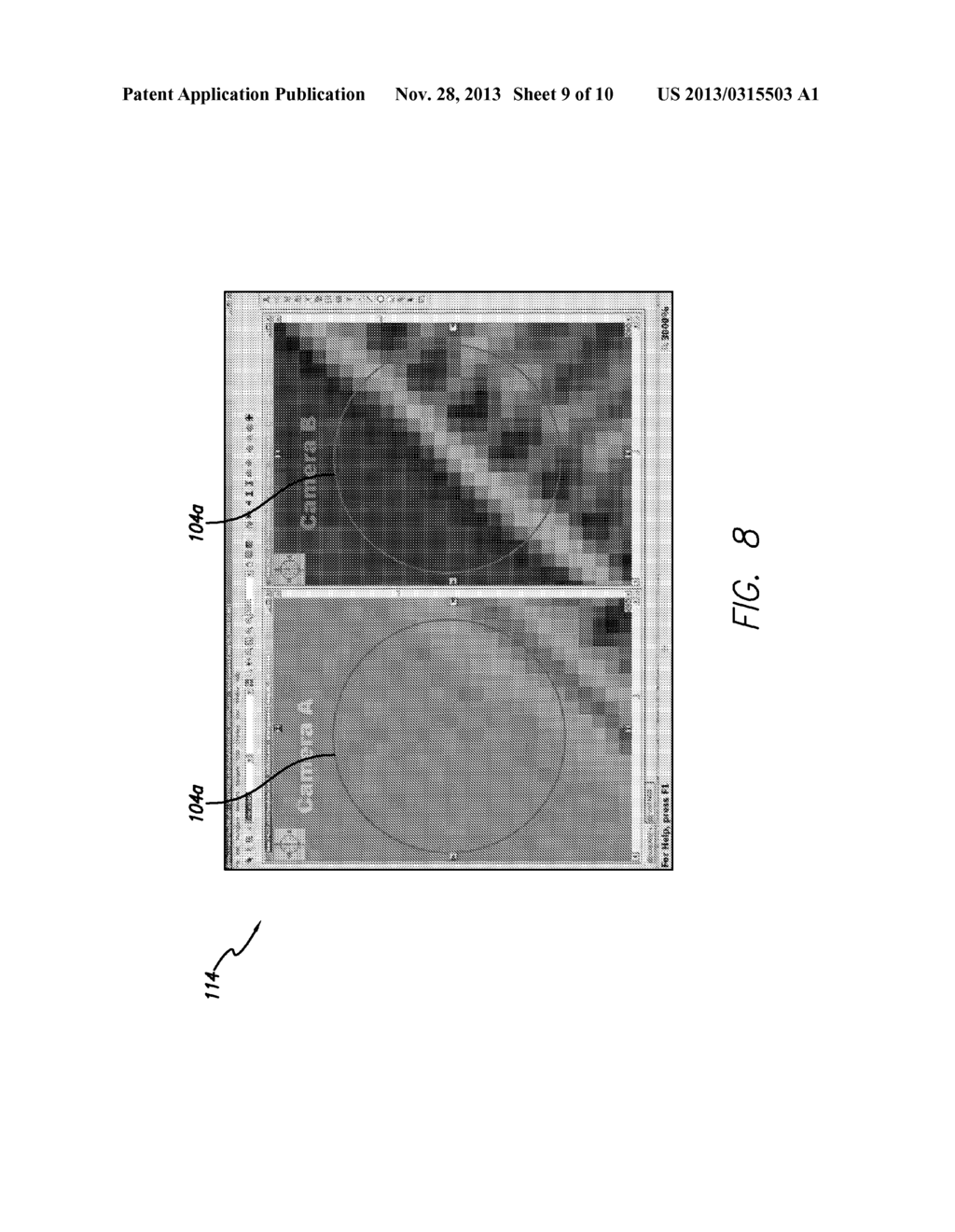 CUT-LINE STEERING METHODS FOR FORMING A MOSAIC IMAGE OF A GEOGRAPHICAL     AREA - diagram, schematic, and image 10