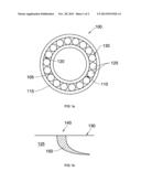 BEARING AND METHOD OF INHIBITING CRACK PROPAGATION IN A BEARING COMPONENT diagram and image