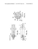 Adjusting device for a rotary tool diagram and image