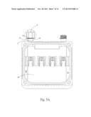 Nut Holding Structure For Solar Power Junction Box diagram and image