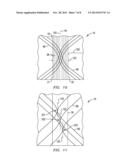 WIND TURBINE BLADE WITH IMPROVED GEOMETRY FOR REINFORCING FIBERS diagram and image