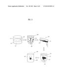 METHOD AND APPARATUS FOR MANUFACTURING GRAPHENE POWDER AND GRAPHENE POWDER     MANUFACTURED USING THE SAME diagram and image