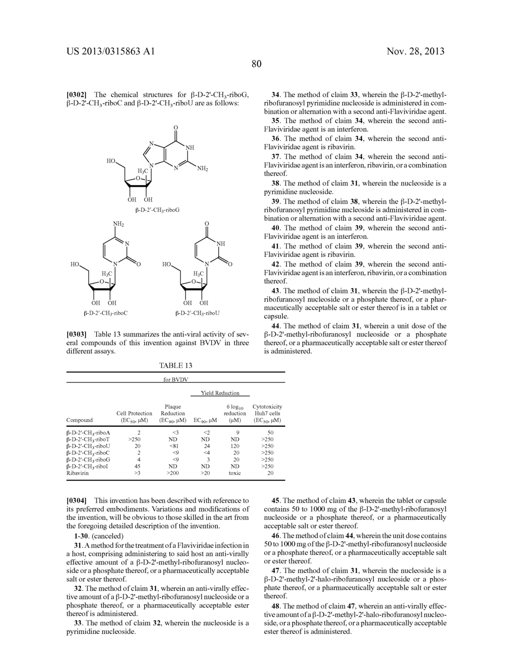 METHODS AND COMPOSITIONS FOR TREATING FLAVIVIRIDAE INFECTIONS - diagram, schematic, and image 90