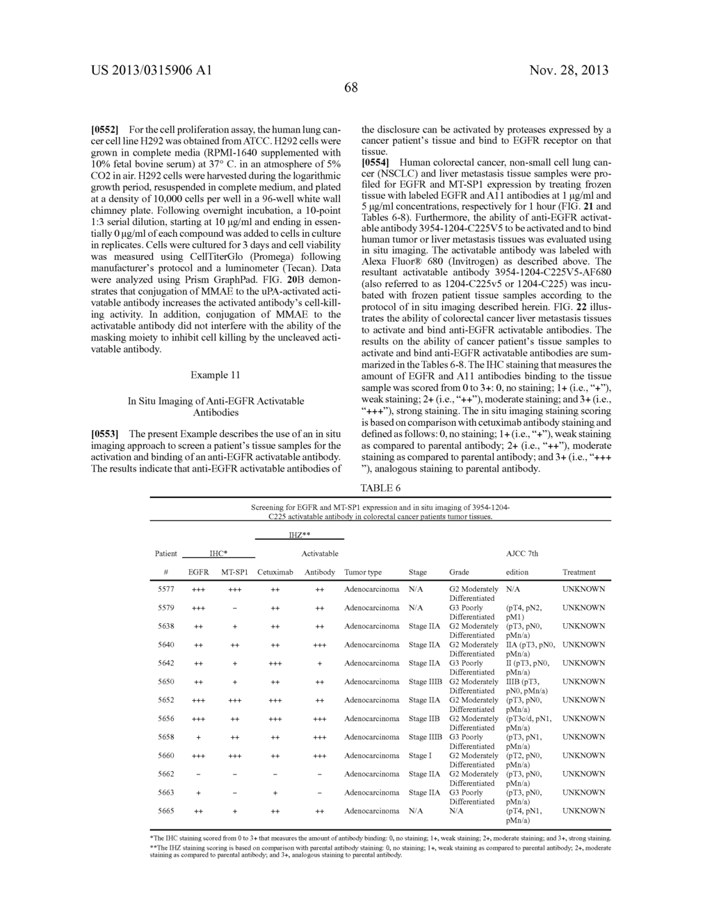 Activatable Antibodies That Bind Epidermal Growth Factor Receptor And     Methods Of Use Thereof - diagram, schematic, and image 95