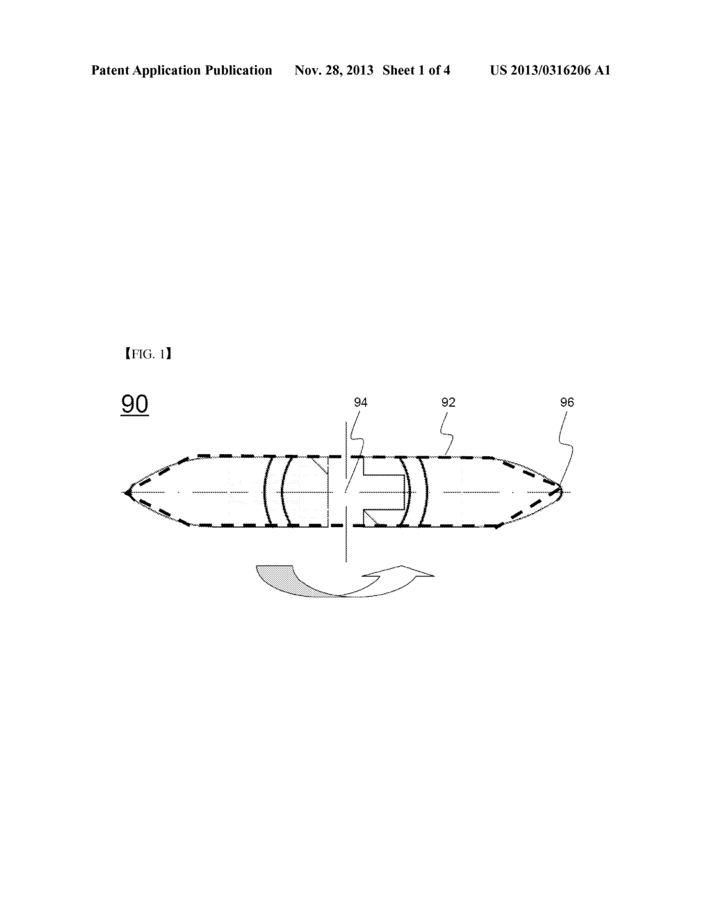 MANDREL FOR PREPARATION OF JELLY-ROLL TYPE ELECTRODE ASSEMBLY - diagram, schematic, and image 02