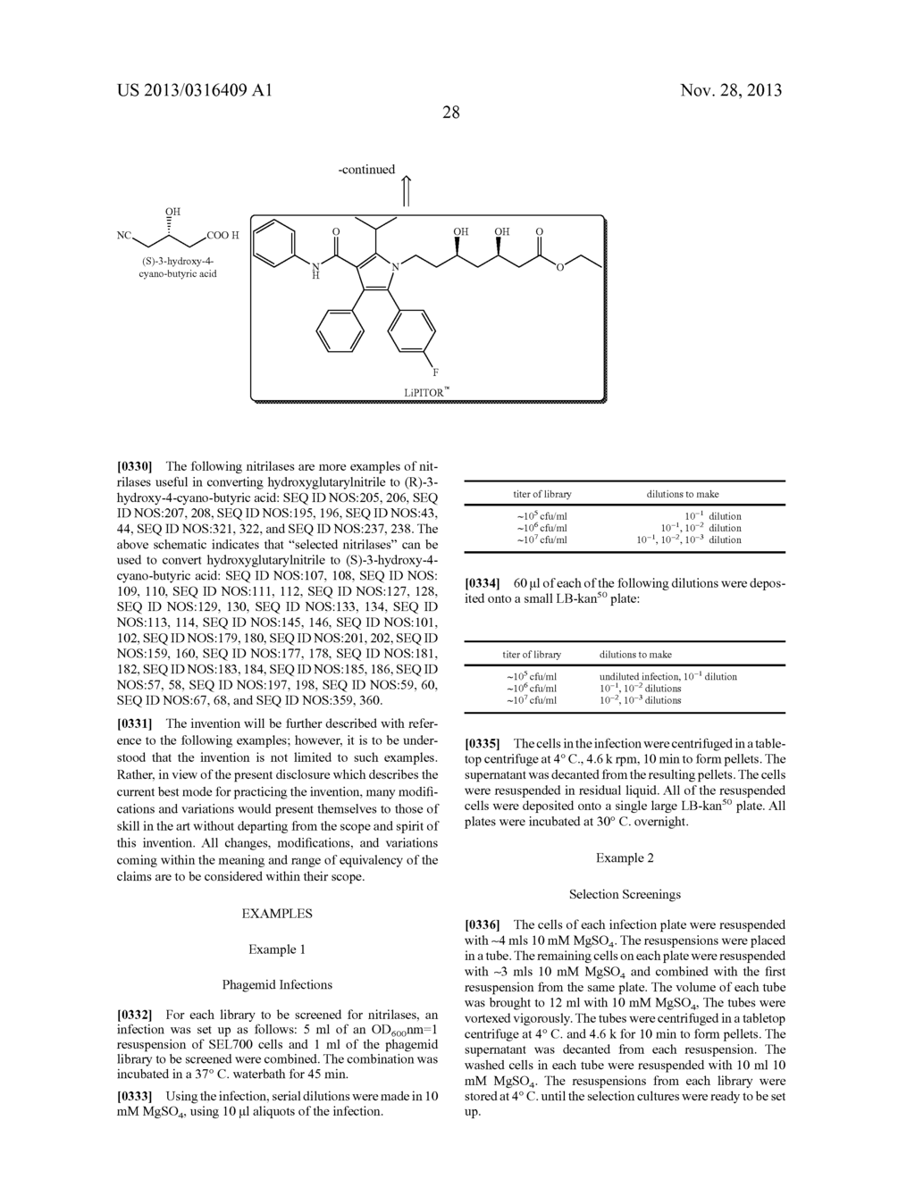 Nitrilases, Nucleic Acids Encoding Them and Methods for Making and Using     Them - diagram, schematic, and image 71