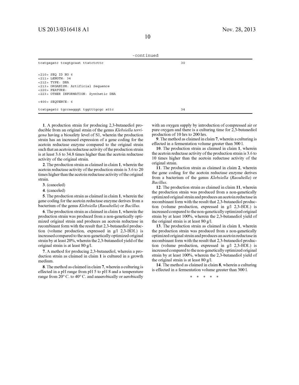 METHOD FOR PRODUCING 2,3-BUTANEDIOL BY FERMENTATION - diagram, schematic, and image 16