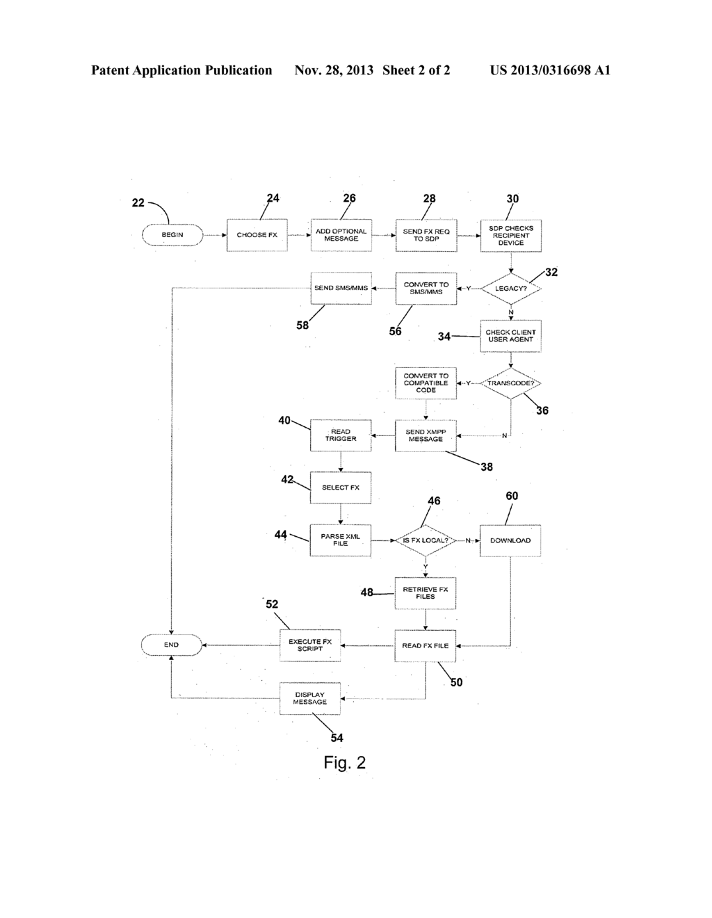 SYSTEM AND METHOD OF TRIGGERING AND EXECUTING ACTIVE CONTENT ON A     RECIPIENT DEVICE - diagram, schematic, and image 03