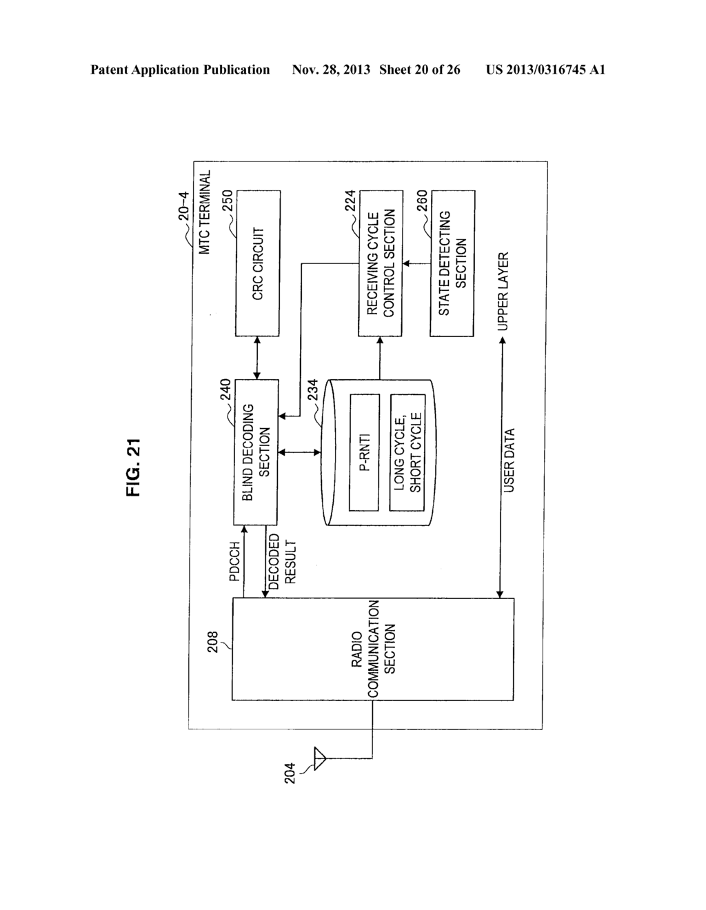 RADIO COMMUNICATION DEVICE, BASE STATION, METHOD FOR RADIO COMMUNICATION,     PROGRAM, AND RADIO COMMUNICATION SYSTEM - diagram, schematic, and image 21