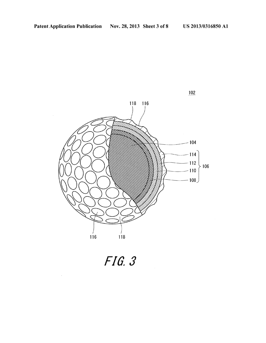 GOLF BALL - diagram, schematic, and image 04