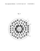 COMPOSITE BARRIER-TYPE Nb3Al SUPERCONDUCTING MULTIFILAMENT WIRE MATERIAL diagram and image