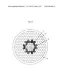 COMPOSITE BARRIER-TYPE Nb3Al SUPERCONDUCTING MULTIFILAMENT WIRE MATERIAL diagram and image