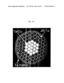 COMPOSITE BARRIER-TYPE Nb3Al SUPERCONDUCTING MULTIFILAMENT WIRE MATERIAL diagram and image