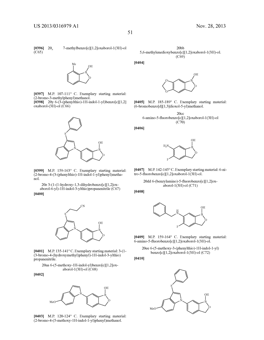 BORON-CONTAINING SMALL MOLECULES AS ANTI-INFLAMMATORY AGENTS - diagram, schematic, and image 73