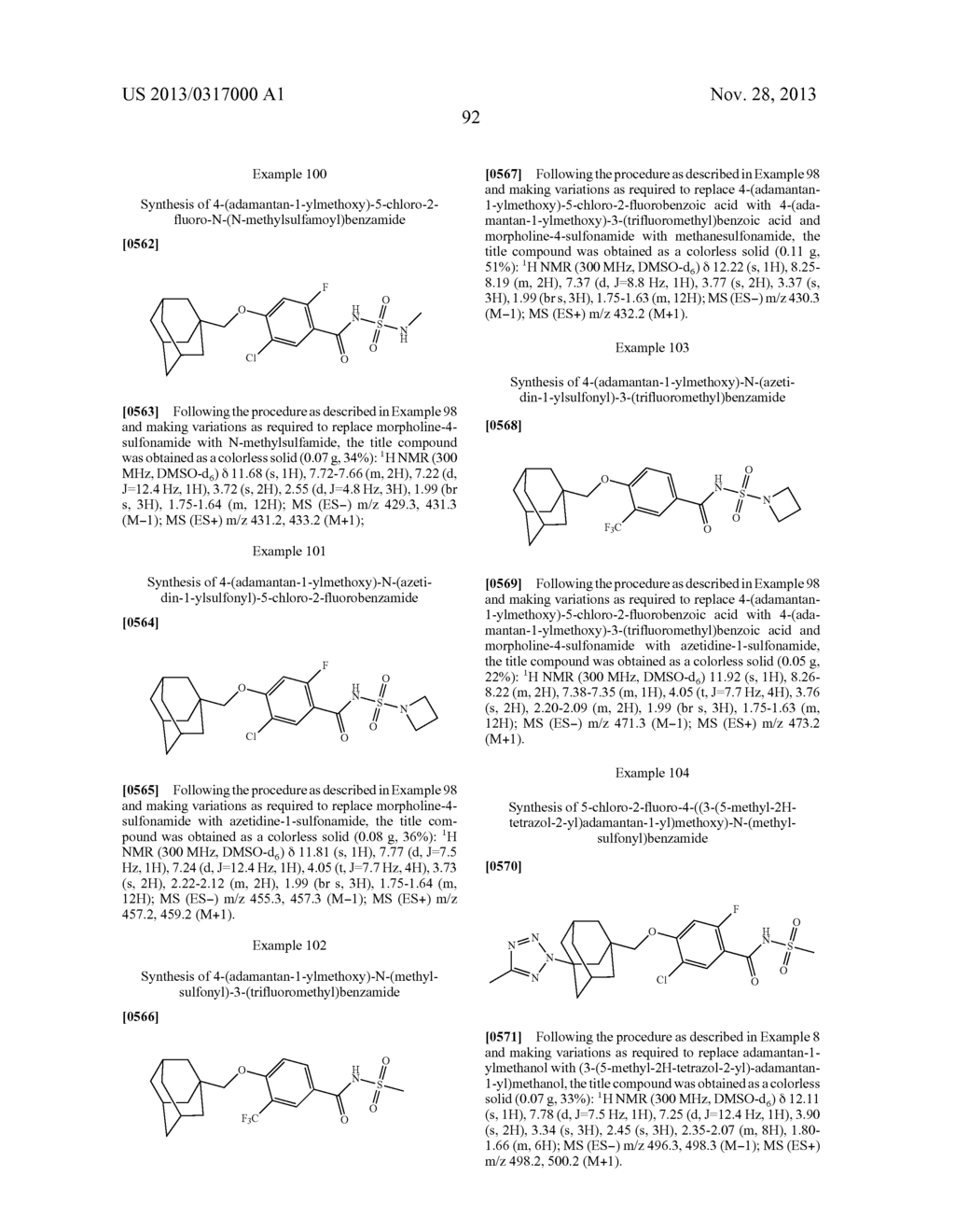 N-SUBSTITUTED BENZAMIDES AND METHODS OF USE THEREOF - diagram, schematic, and image 93