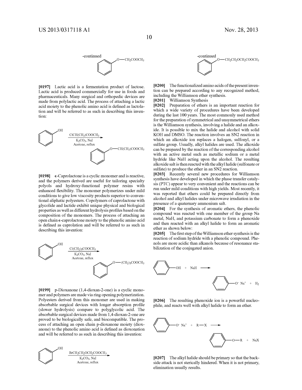 FUNCTIONALIZED AMINO ACIDS AND ABSORBABLE POLYMERS THEREFROM - diagram, schematic, and image 11