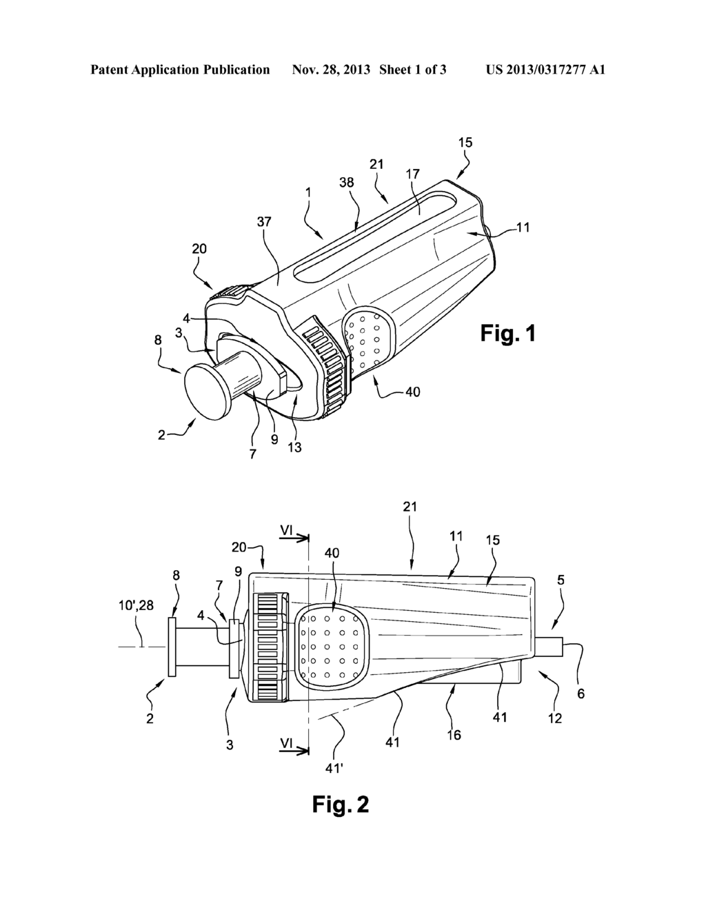 RADIATION PROTECTION DEVICE FOR A SYRINGE - diagram, schematic, and image 02