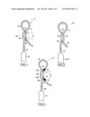 IMPLANTABLE ATTACHMENT DEVICE, IMPLANT FOR TREATING PROLAPSE OF THE PELVIC     FLOOR COMPRISING SUCH A DEVICE AND KIT COMPRISING SAID DEVICE diagram and image