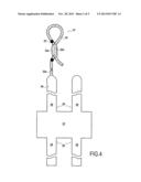 IMPLANTABLE ATTACHMENT DEVICE, IMPLANT FOR TREATING PROLAPSE OF THE PELVIC     FLOOR COMPRISING SUCH A DEVICE AND KIT COMPRISING SAID DEVICE diagram and image