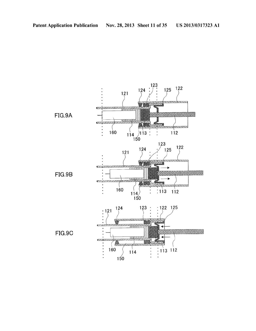 DECOMPRESSION MECHANISM, PUNCTURING APPARATUS, AND BLOOD ANALYSIS     APPARATUS - diagram, schematic, and image 12