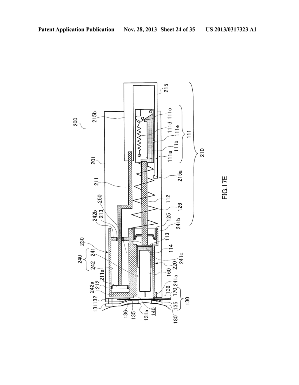 DECOMPRESSION MECHANISM, PUNCTURING APPARATUS, AND BLOOD ANALYSIS     APPARATUS - diagram, schematic, and image 25