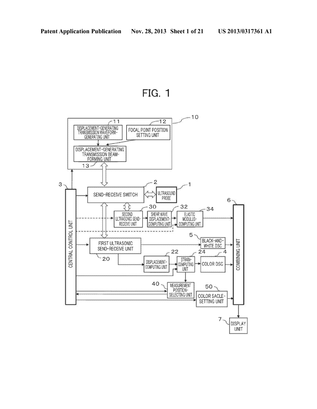 ULTRASOUND DIAGNOSTIC APPARATUS AND METHOD - diagram, schematic, and image 02