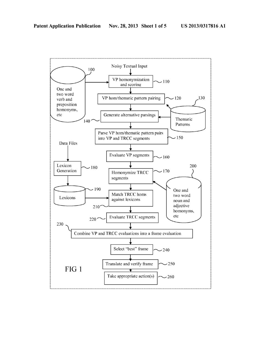 METHOD FOR RECOGNIZING AND INTERPRETING PATTERNS IN NOISY DATA SEQUENCES - diagram, schematic, and image 02