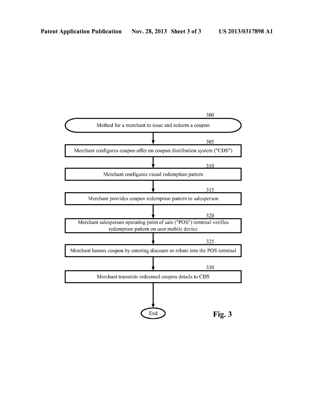 REDEEMING COUPONS WITH A VISUAL PATTERN ON A MOBILE DEVICE - diagram, schematic, and image 04