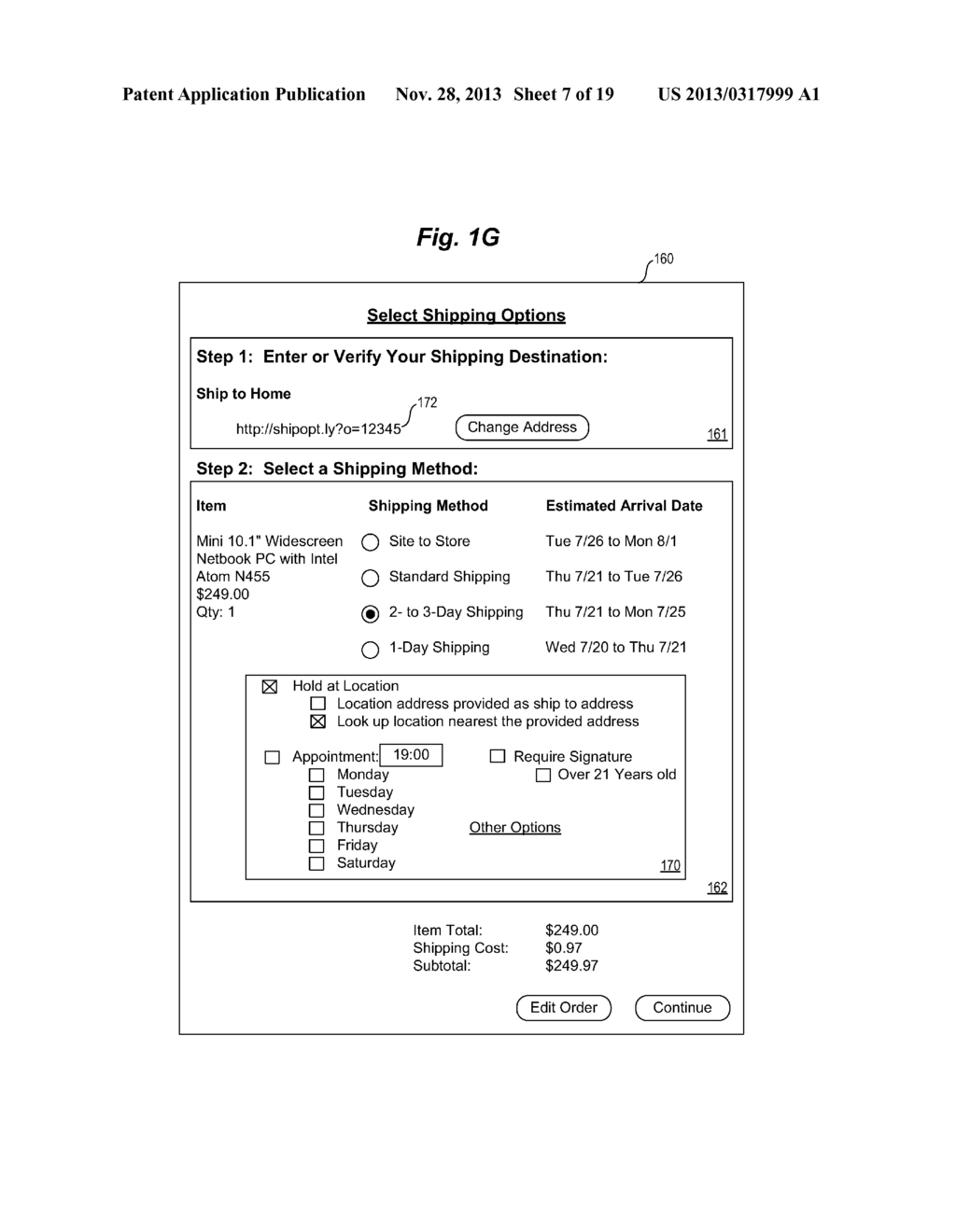 SYSTEMS AND METHODS FOR PROVIDING EXTENDED SHIPPING OPTIONS - diagram, schematic, and image 08