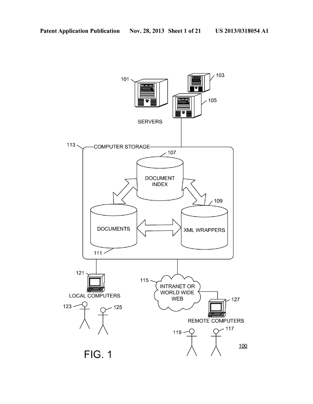 SYSTEM AND METHOD FOR NEAR AND EXACT DE-DUPLICATION OF DOCUMENTS - diagram, schematic, and image 02