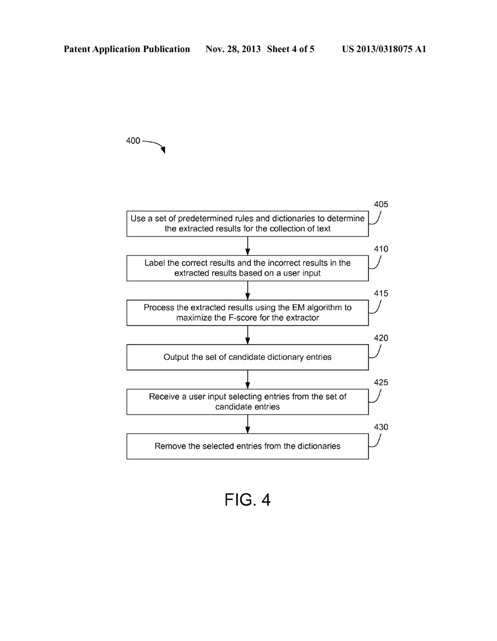 DICTIONARY REFINEMENT FOR INFORMATION EXTRACTION - diagram, schematic, and image 05