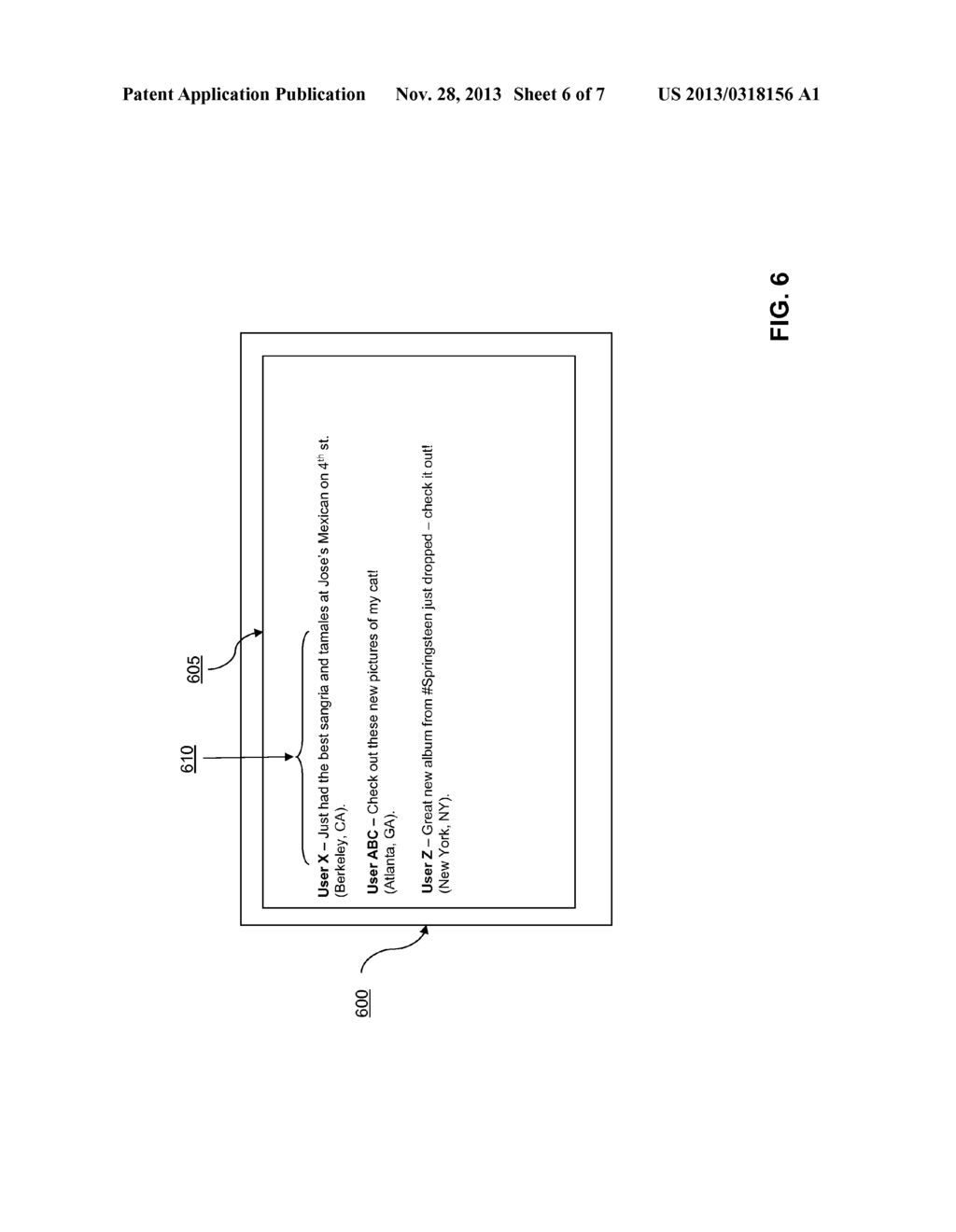 DYNAMIC INFORMATION STREAMS IN A SOCIAL NETWORK PLATFORM - diagram, schematic, and image 07