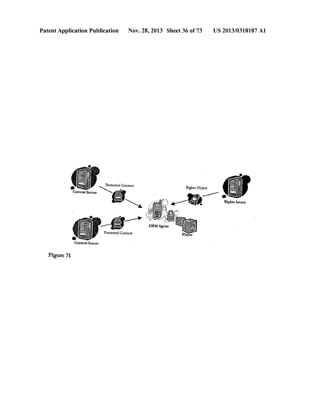 METHOD OF ENABLING DIGITAL MUSIC CONTENT TO BE DOWNLOADED TO AND USED ON A     PORTABLE WIRELESS COMPUTING DEVICE - diagram, schematic, and image 37