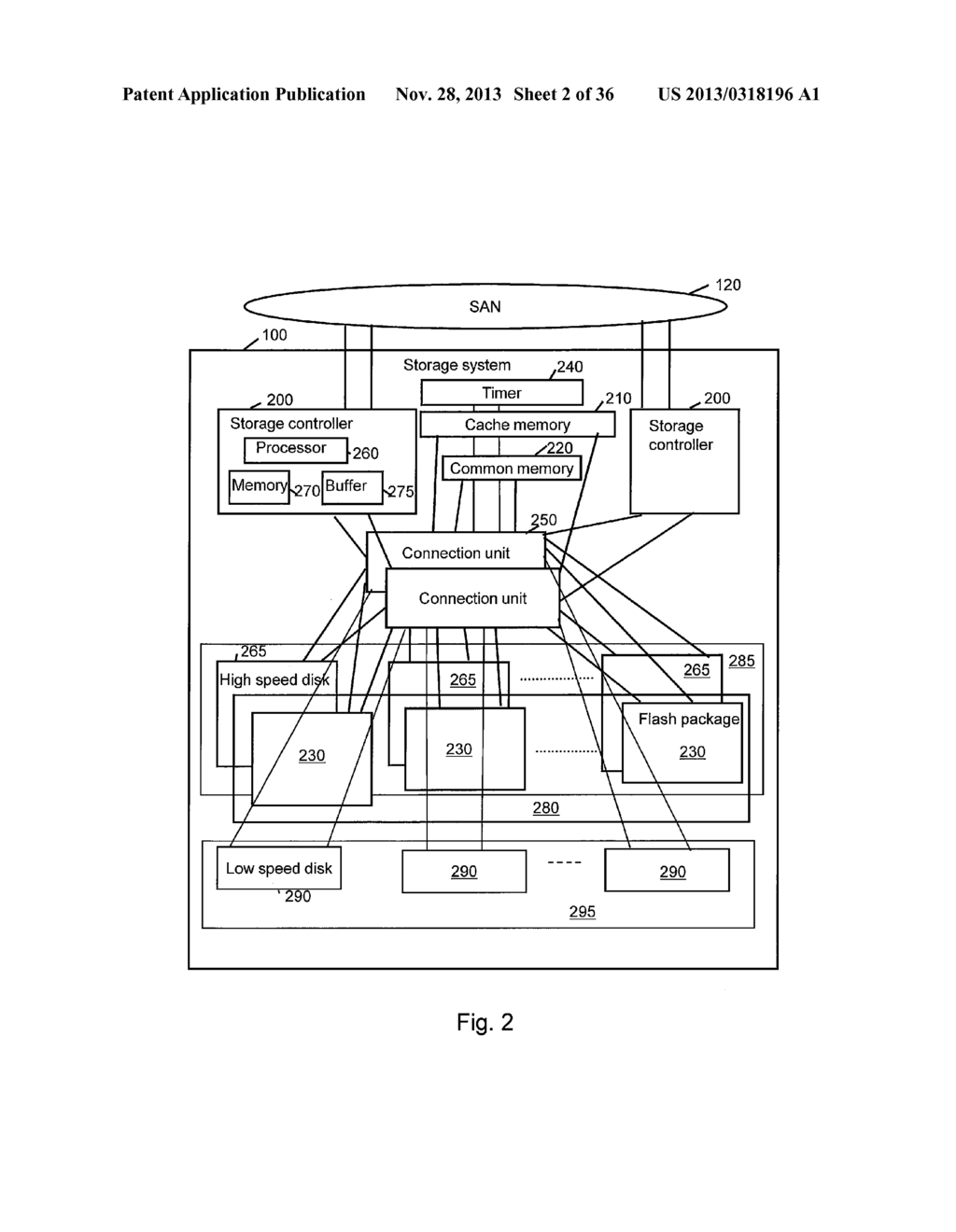 STORAGE SYSTEM AND STORAGE CONTROL METHOD FOR USING STORAGE AREA BASED ON     SECONDARY STORAGE AS CACHE AREA - diagram, schematic, and image 03