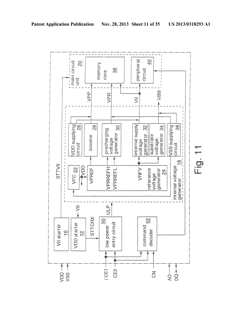 SEMICONDUCTOR MEMORY DEVICE, AND METHOD OF CONTROLLING THE SAME - diagram, schematic, and image 12