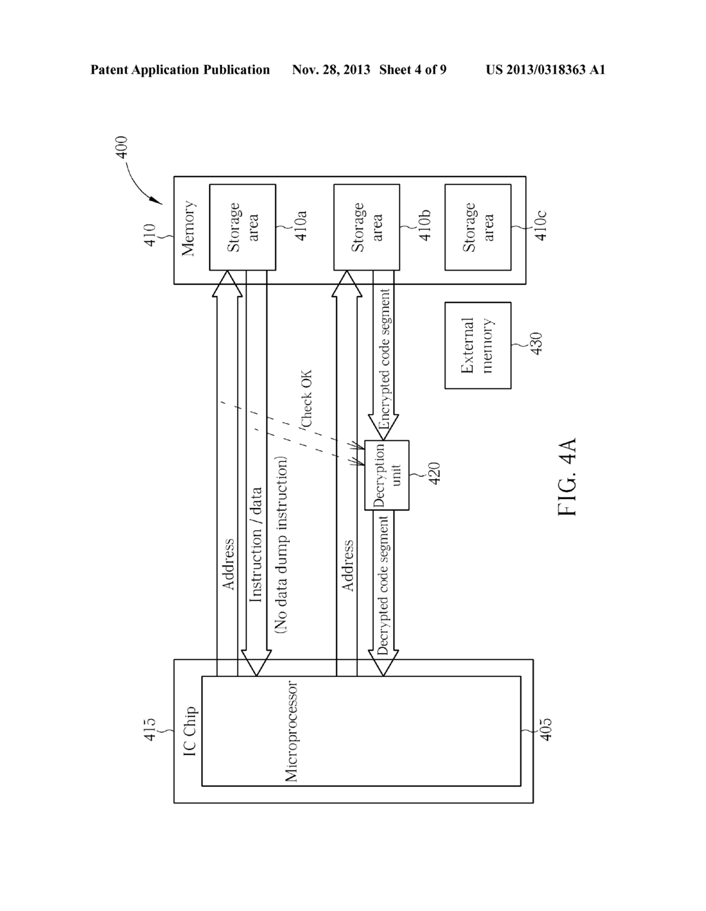 SECURITY SYSTEM FOR CODE DUMP PROTECTION AND METHOD THEREOF - diagram, schematic, and image 05