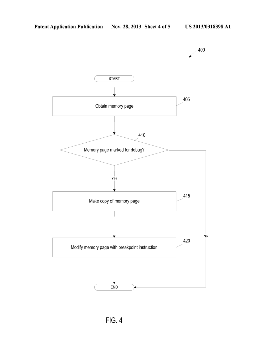 METHOD AND SYSTEM FOR LEVERAGING PAGE FAULT AND PAGE RECLAIM CAPABILITIES     IN DEBUGGING - diagram, schematic, and image 05