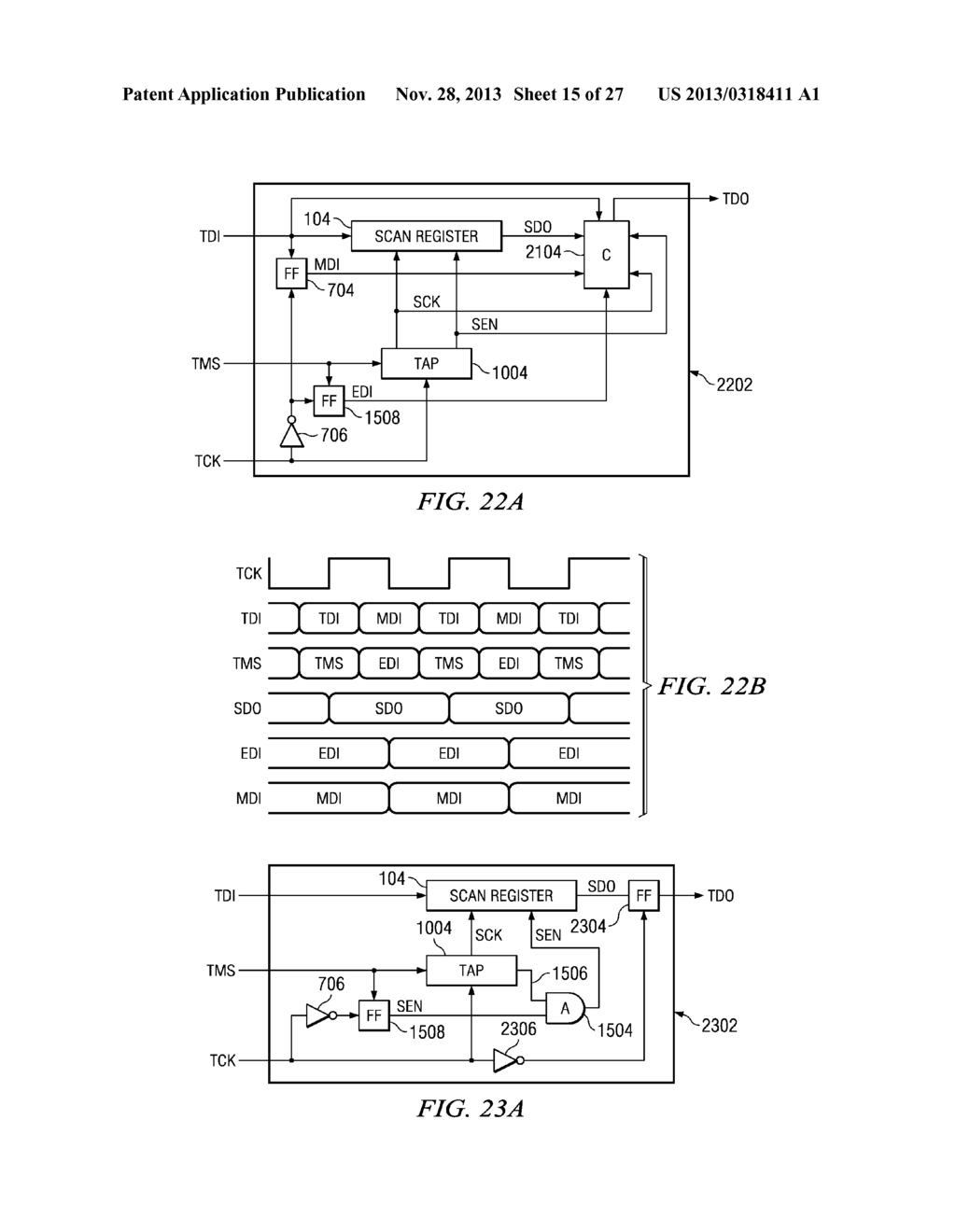 SCAN TEST METHOD AND APPARATUS - diagram, schematic, and image 16