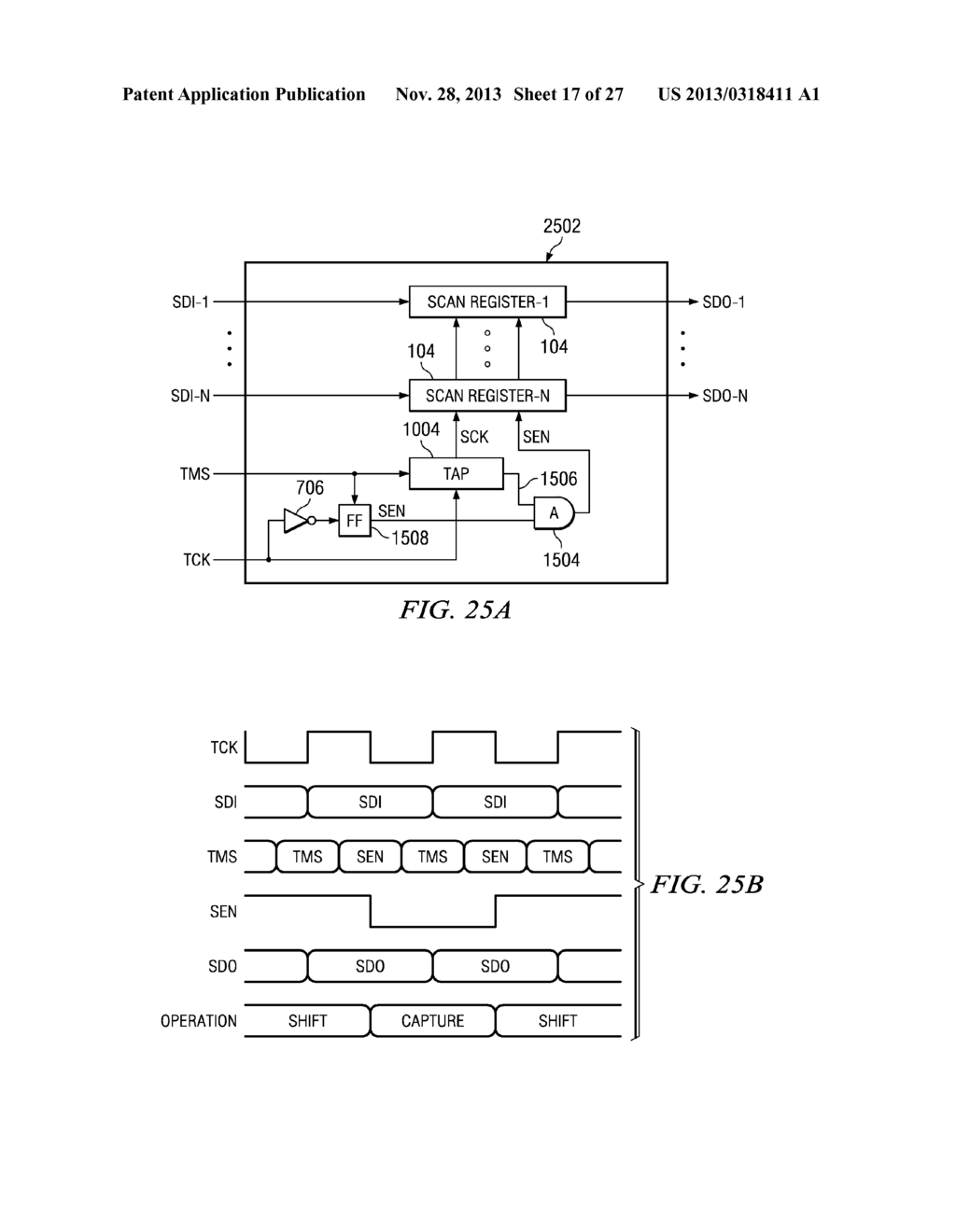 SCAN TEST METHOD AND APPARATUS - diagram, schematic, and image 18