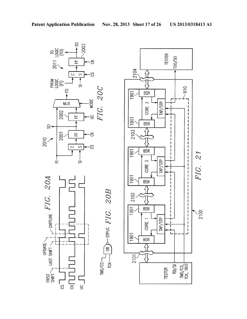 DUAL MODE TEST ACCESS PORT METHOD AND APPARATUS - diagram, schematic, and image 18