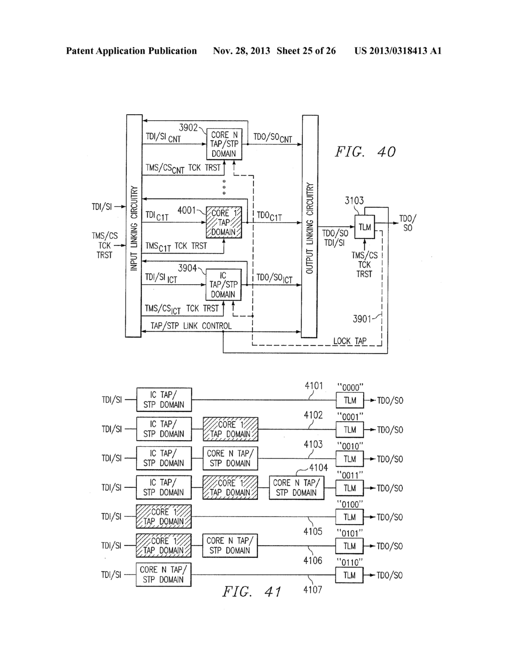 DUAL MODE TEST ACCESS PORT METHOD AND APPARATUS - diagram, schematic, and image 26