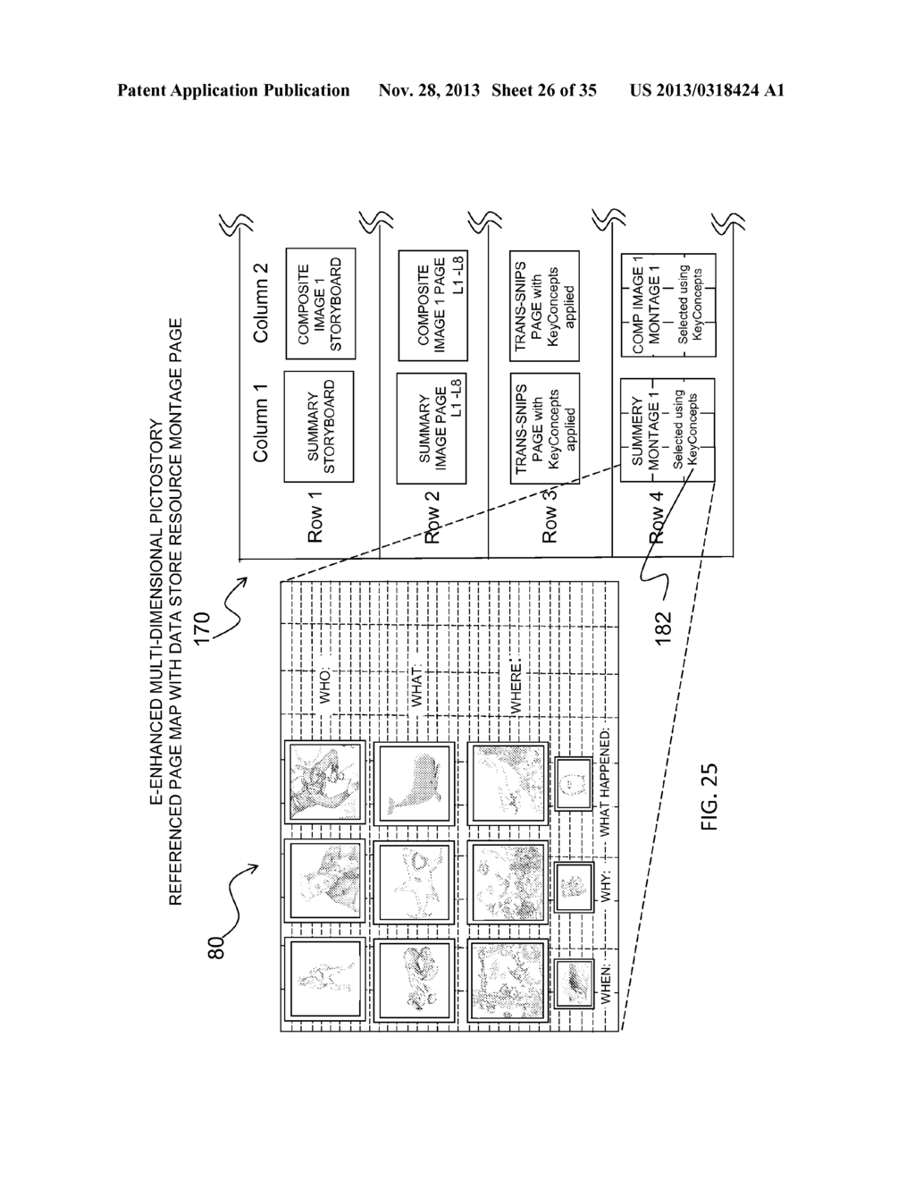 SYSTEM AND METHOD FOR THE CREATION OF AN E-ENHANCED MULTI-DIMENSIONAL     PICTOSTORY USING PICTOOVERLAY TECHNOLOGY - diagram, schematic, and image 27