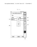 METHOD AND SYSTEM FOR OPERATING APPLICATION OF A TOUCH DEVICE WITH     TOUCH-BASED INPUT INTERFACE diagram and image