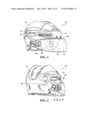 VISOR SYSTEM FOR A PROTECTIVE SPORT HELMET diagram and image