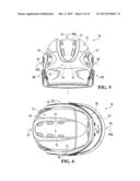 VISOR SYSTEM FOR A PROTECTIVE SPORT HELMET diagram and image