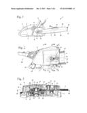 Power tool with sprocket cover diagram and image