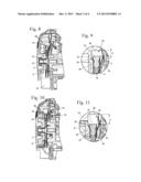 Power tool with sprocket cover diagram and image