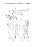 DYNAMIC ARCH STABILIZATION AND REHABILITATIVE SHOE MIDSOLE/INSOLE DEVICE diagram and image