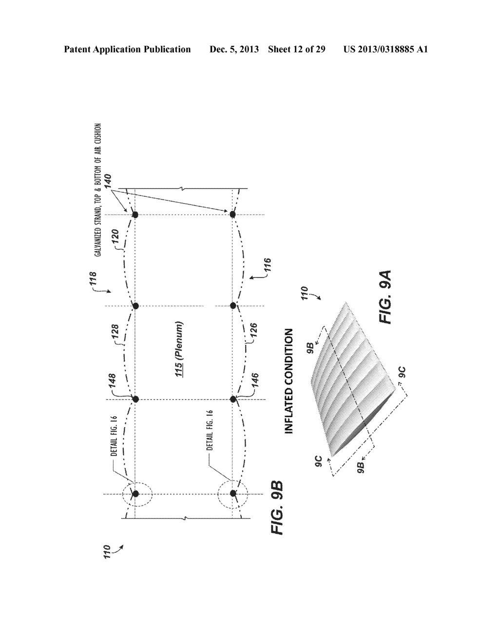 Deployable and Inflatable Roof, Wall, or Other Structure for Stadiums and     Other Venues - diagram, schematic, and image 13